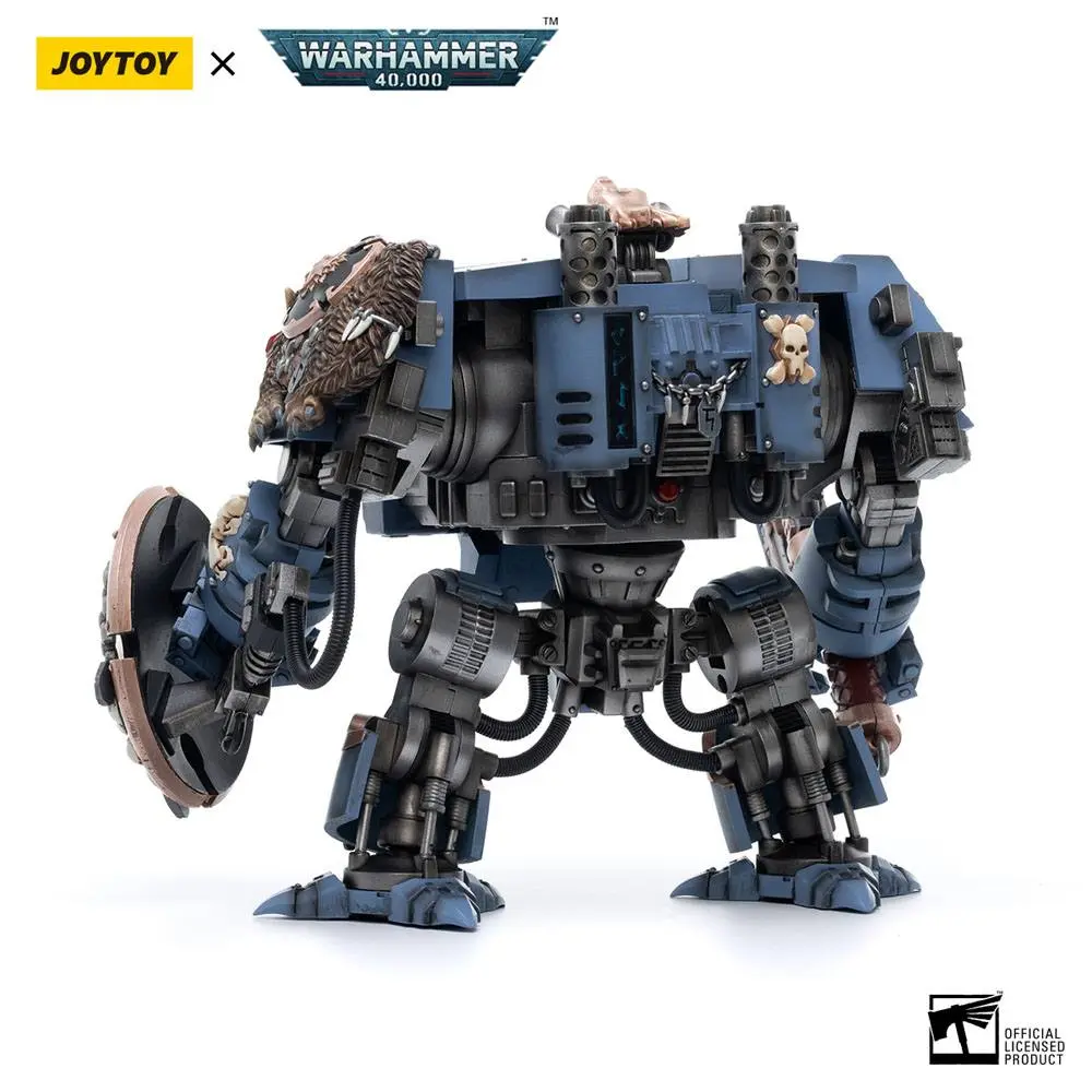 Warhammer 40k Actionfigur 1/18 Space Marines Space Wolves Venerable Dreadnought Brother Hvor 20 cm Produktfoto