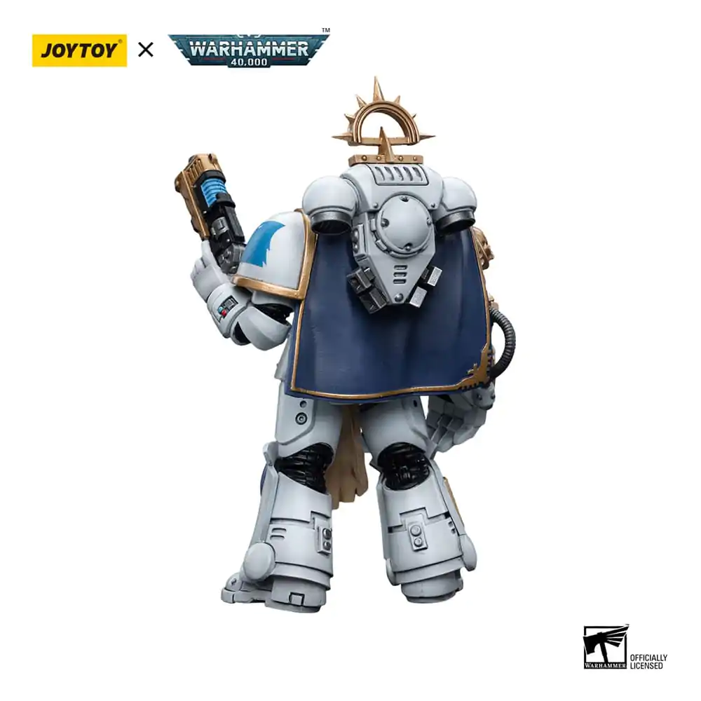 Warhammer 40k Actionfigur 1/18 Space Marines White Consuls Captain Messinius 12 cm Produktfoto