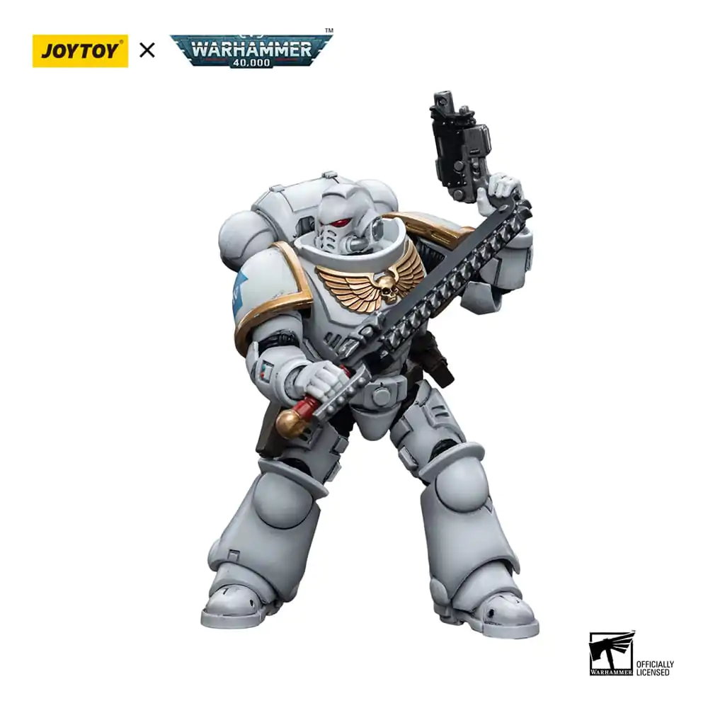 Warhammer 40k Actionfigur 1/18 Space Marines White Consuls Intercessors 1 12 cm Produktfoto
