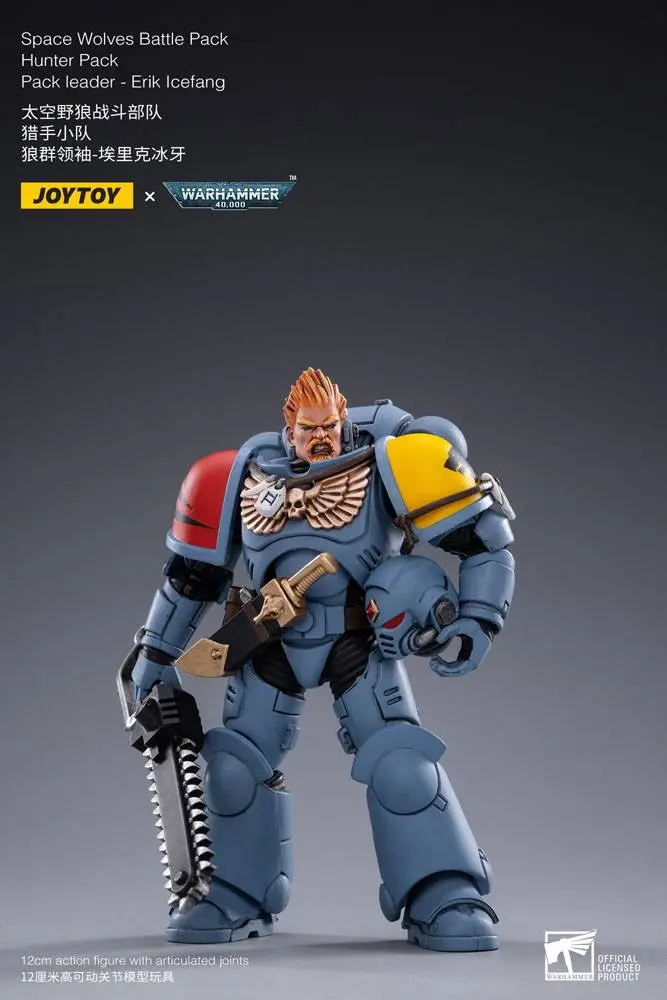 Warhammer 40k Actionfiguren 4er-Pack 1/18 Space Wolves Battle Hunters 12 cm Produktfoto