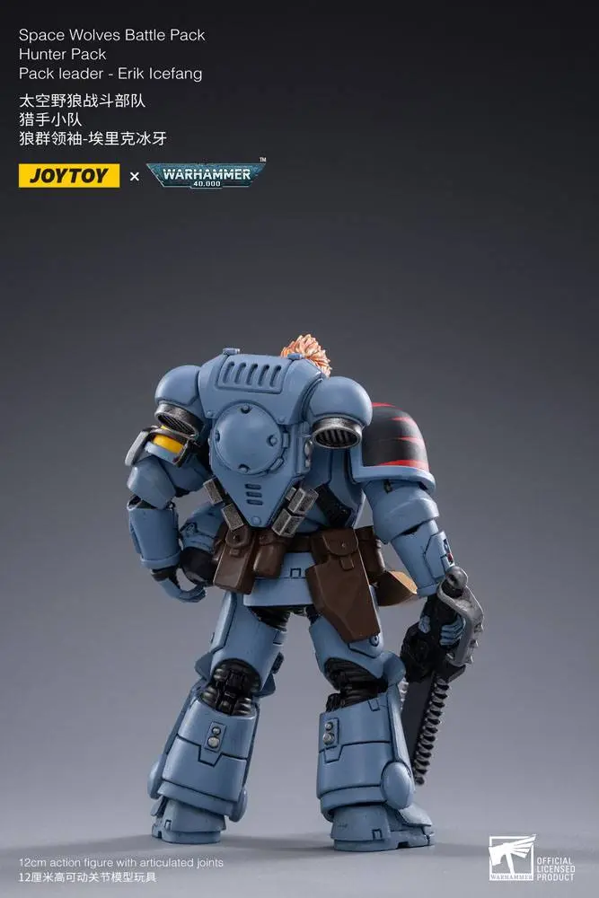 Warhammer 40k Actionfiguren 4er-Pack 1/18 Space Wolves Battle Hunters 12 cm Produktfoto