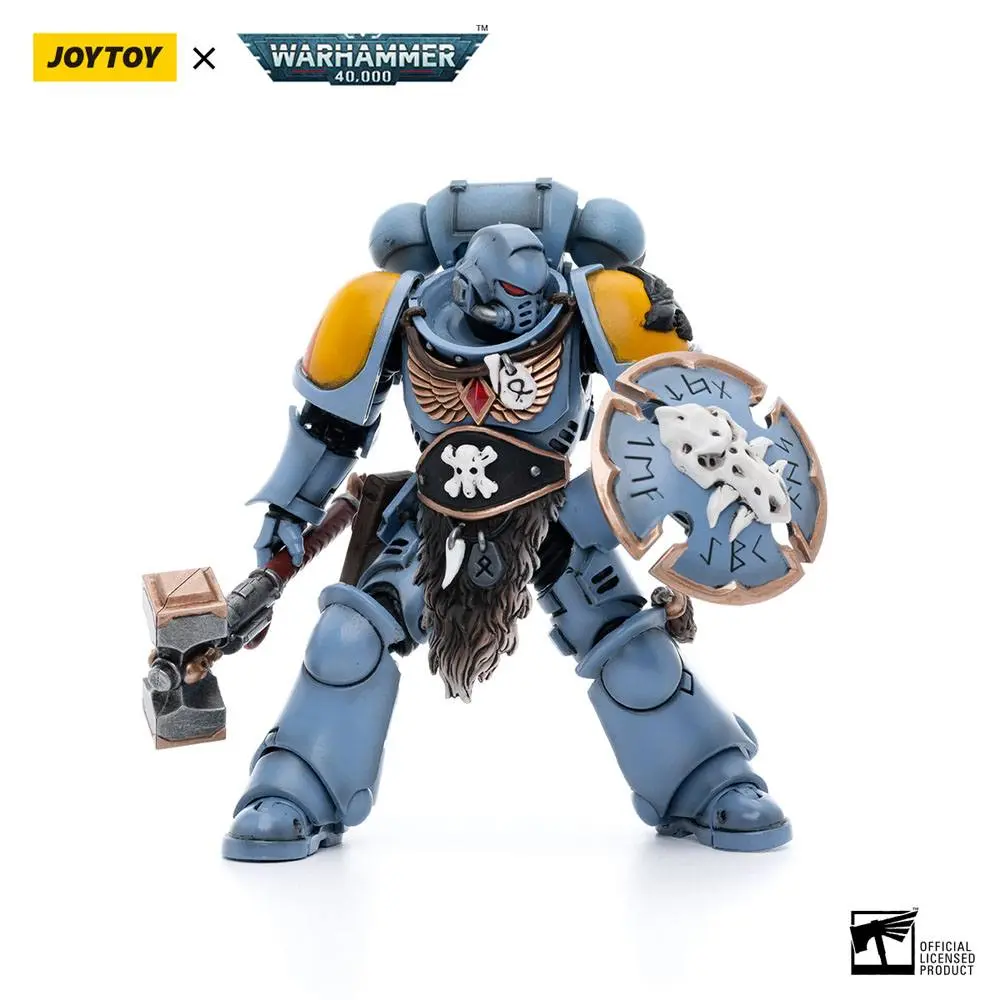 Warhammer 40k Actionfigur 1/18 Space Wolves Claw Pack Sigyrr Stoneshield 12 cm termékfotó