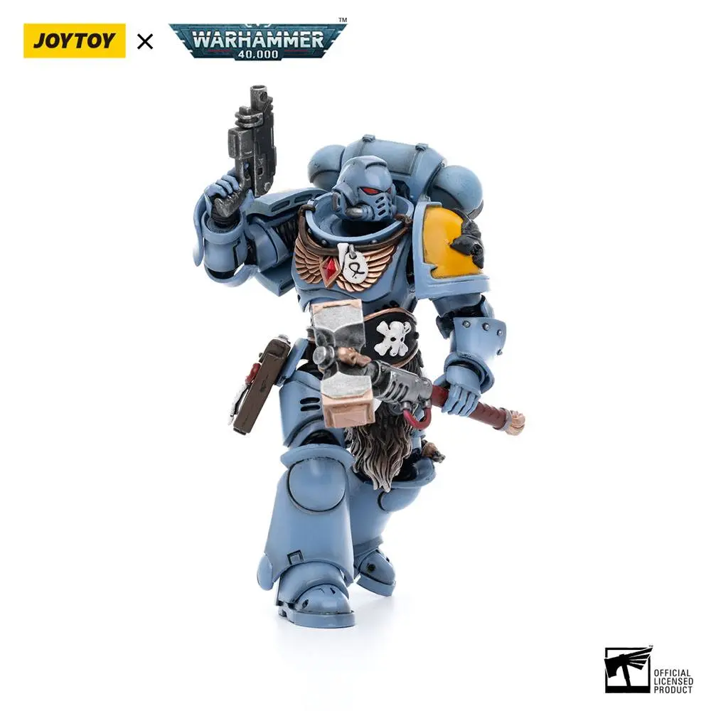 Warhammer 40k Actionfigur 1/18 Space Wolves Claw Pack Sigyrr Stoneshield 12 cm termékfotó