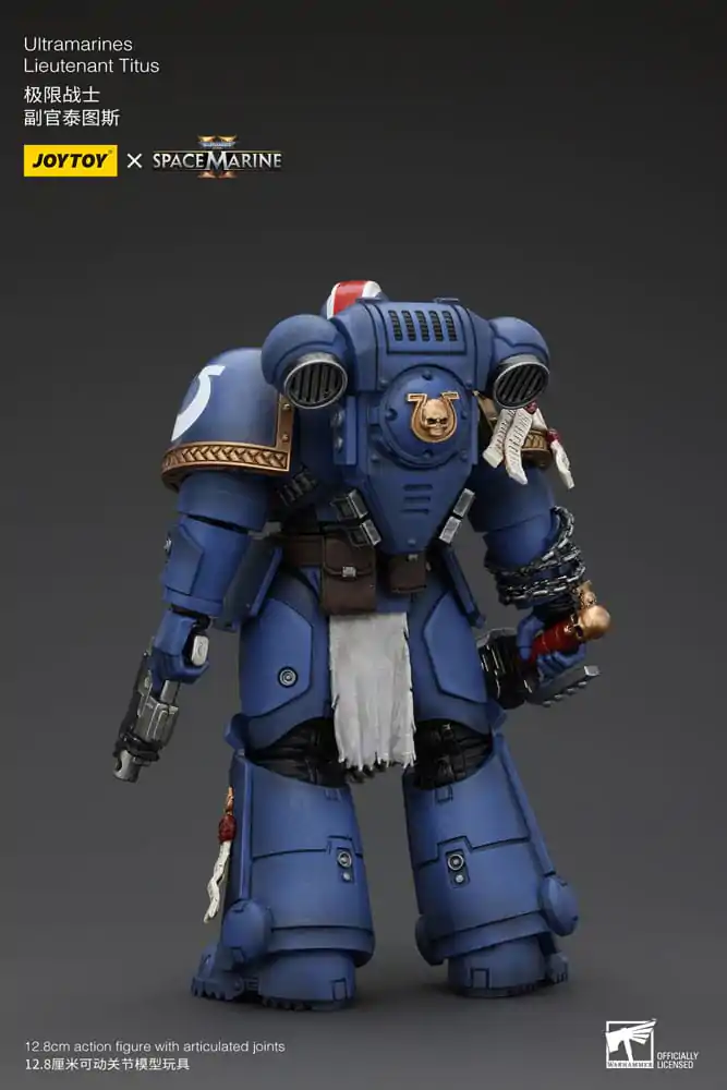 Warhammer 40k Actionfigur 1/18 Uitramarines Lieutenant Titus 13 cm termékfotó