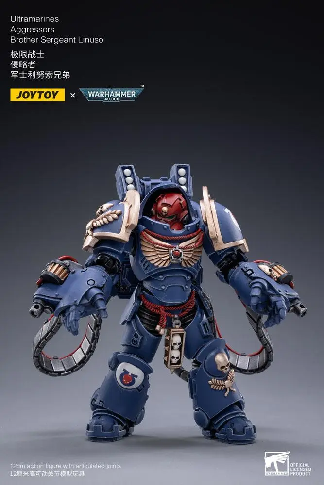 Warhammer 40k Actionfiguren 3er-Pack 1/18 Ultramarines Aggressors 12 cm Produktfoto