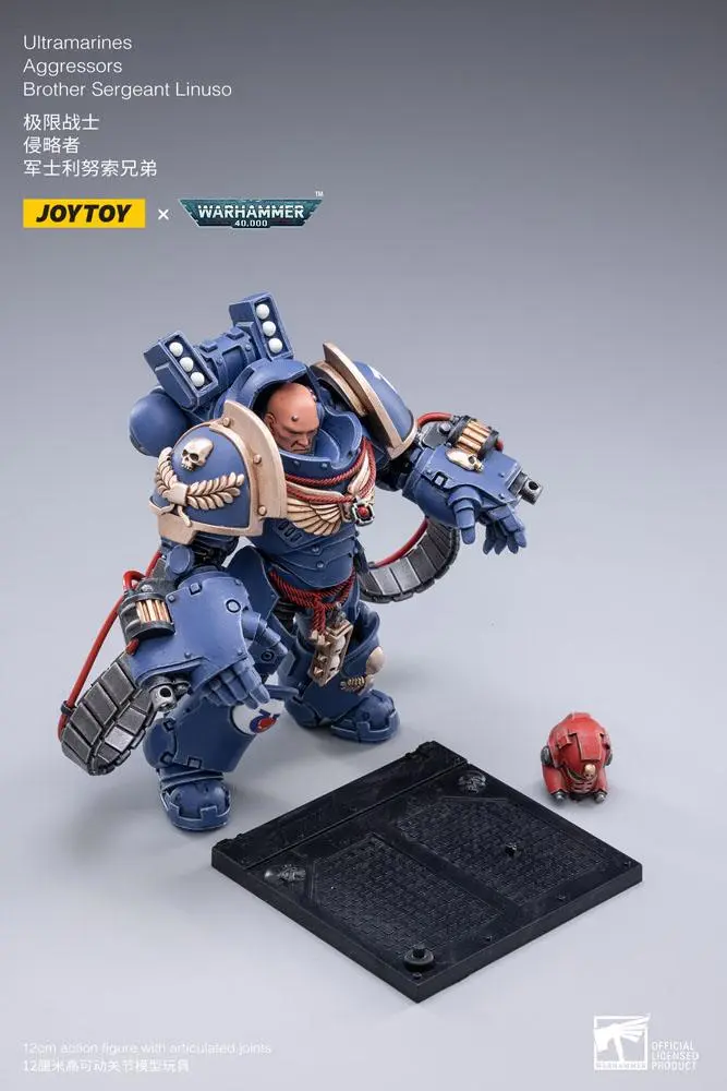 Warhammer 40k Actionfiguren 3er-Pack 1/18 Ultramarines Aggressors 12 cm Produktfoto