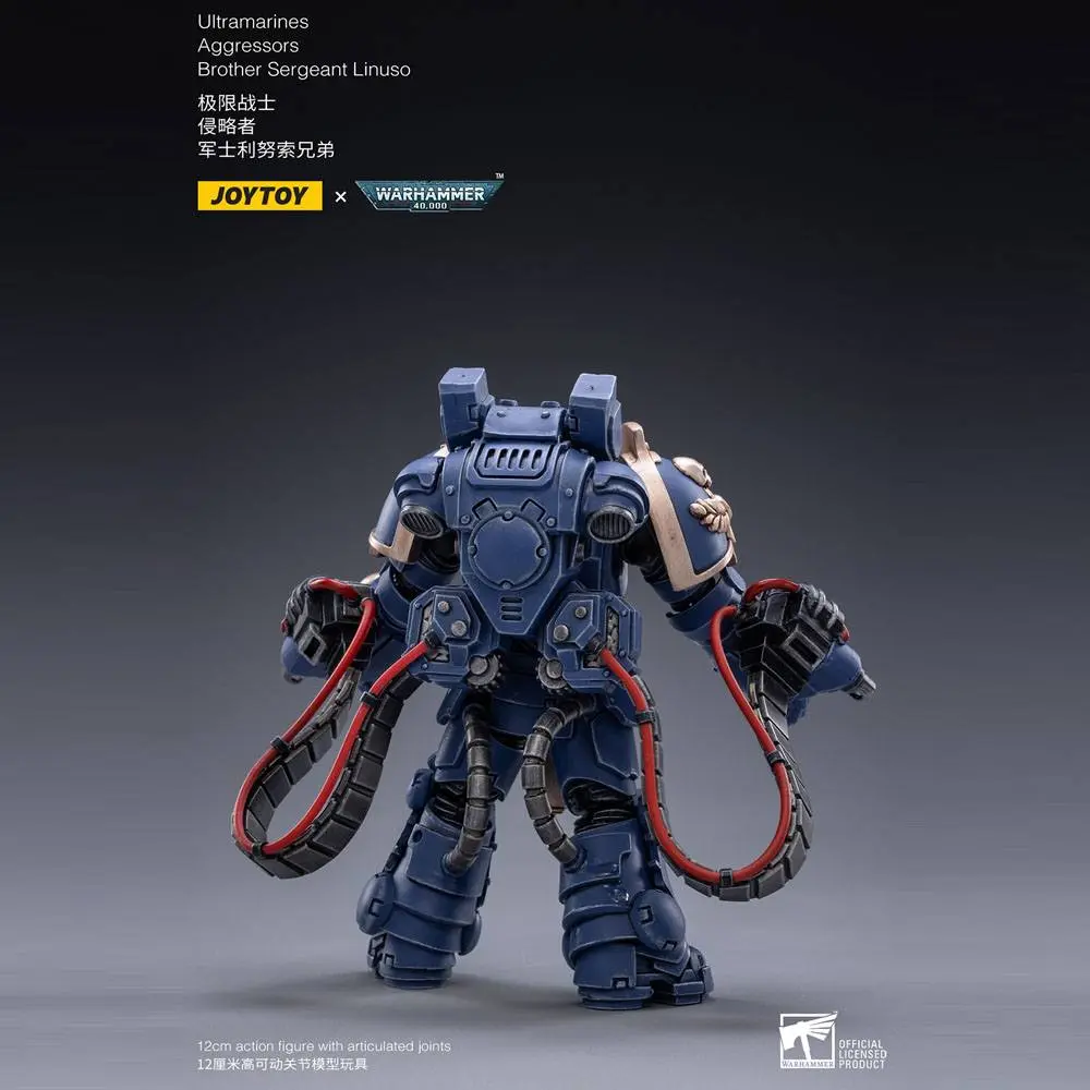Warhammer 40k Actionfiguren 3er-Pack 1/18 Ultramarines Aggressors 12 cm Produktfoto
