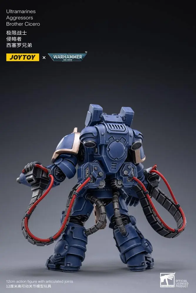 Warhammer 40k Actionfiguren 3er-Pack 1/18 Ultramarines Aggressors 12 cm Produktfoto
