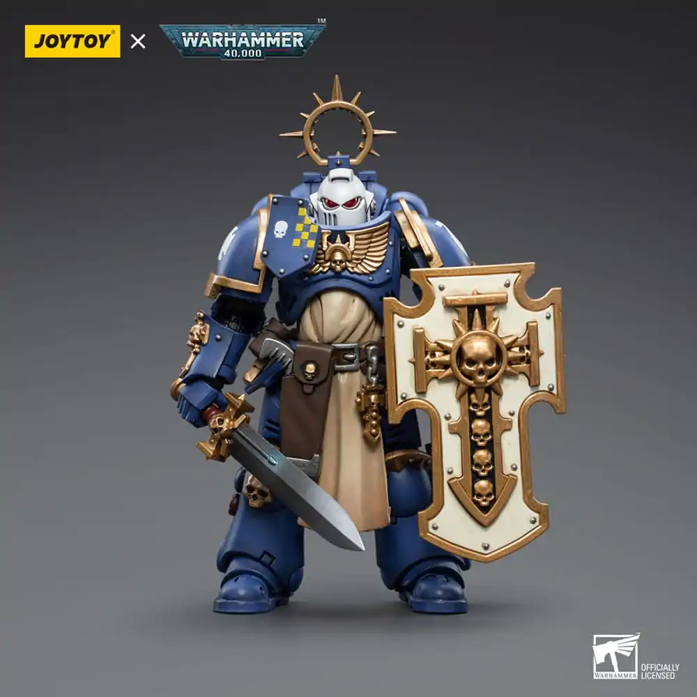 Warhammer 40k Actionfigur 1/18 Ultramarines Bladeguard Veteran 02 12 cm Produktfoto