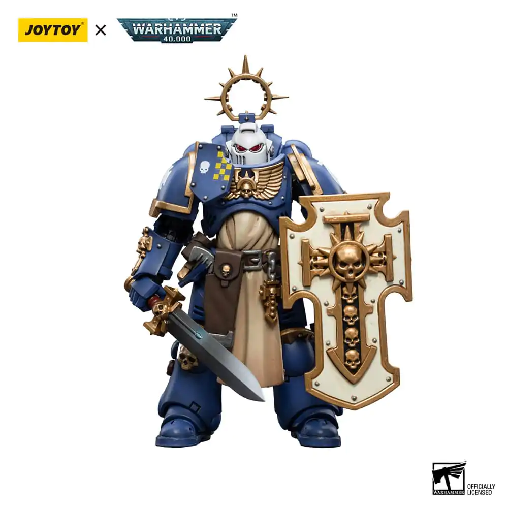 Warhammer 40k Actionfigur 1/18 Ultramarines Bladeguard Veteran 02 12 cm Produktfoto