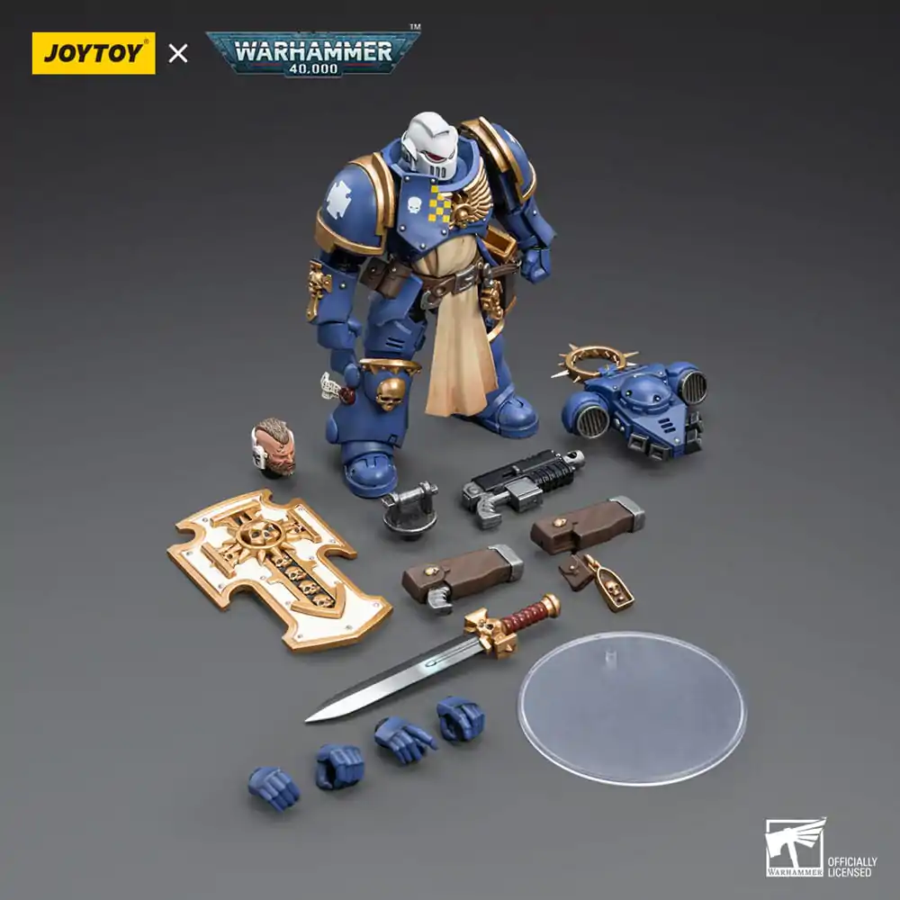 Warhammer 40k Actionfigur 1/18 Ultramarines Bladeguard Veteran 02 12 cm Produktfoto