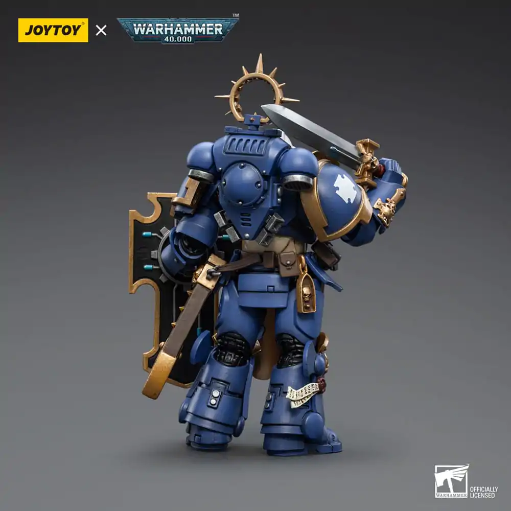 Warhammer 40k Actionfigur 1/18 Ultramarines Bladeguard Veteran 02 12 cm Produktfoto