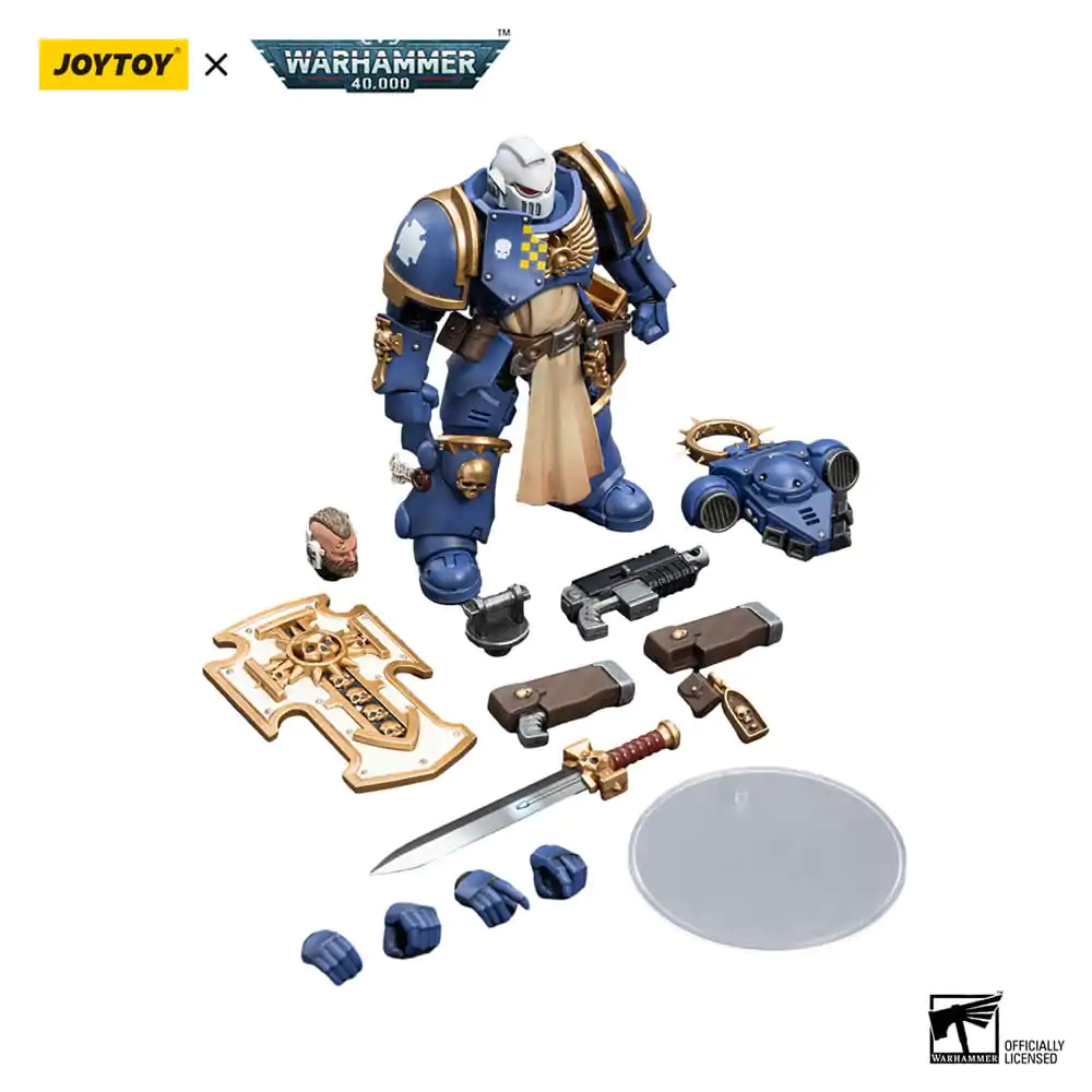 Warhammer 40k Actionfigur 1/18 Ultramarines Bladeguard Veteran 02 12 cm Produktfoto
