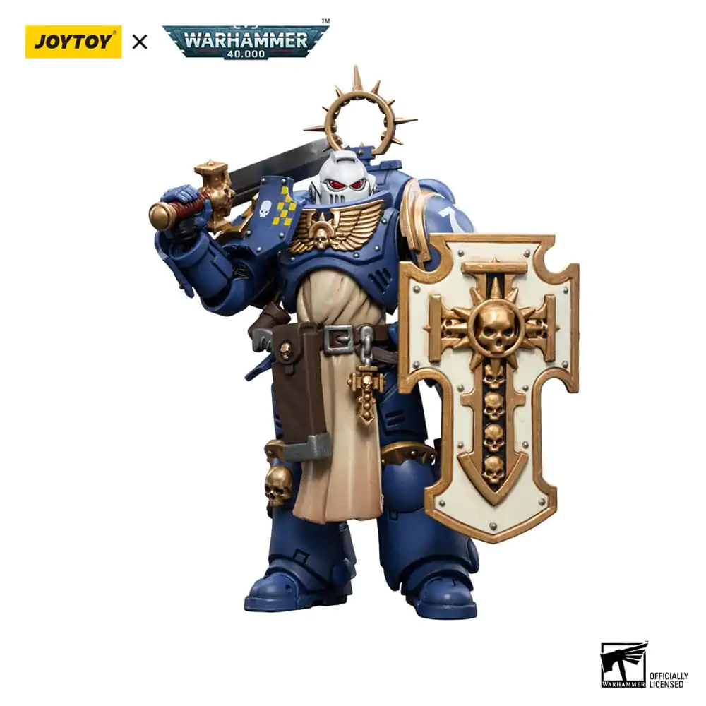 Warhammer 40k Actionfigur 1/18 Ultramarines Bladeguard Veteran 02 12 cm Produktfoto
