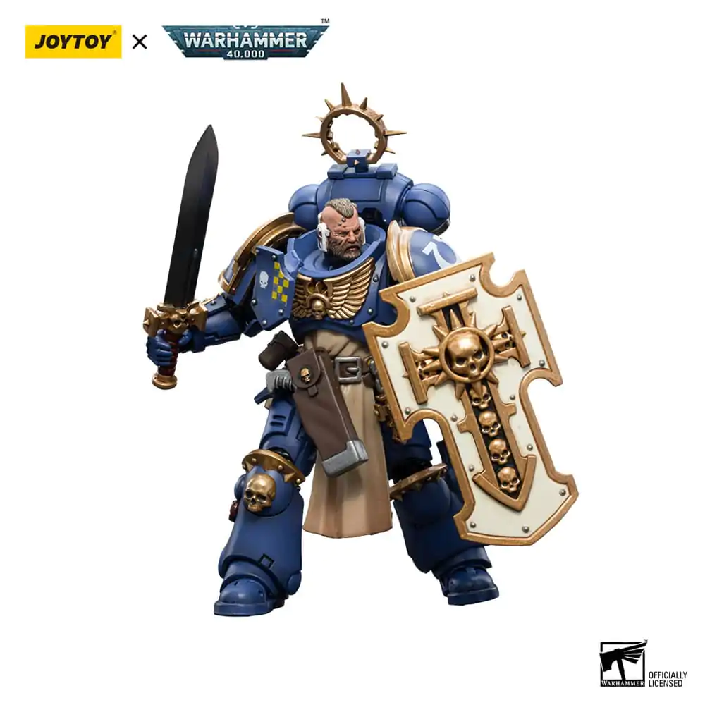 Warhammer 40k Actionfigur 1/18 Ultramarines Bladeguard Veteran 02 12 cm Produktfoto