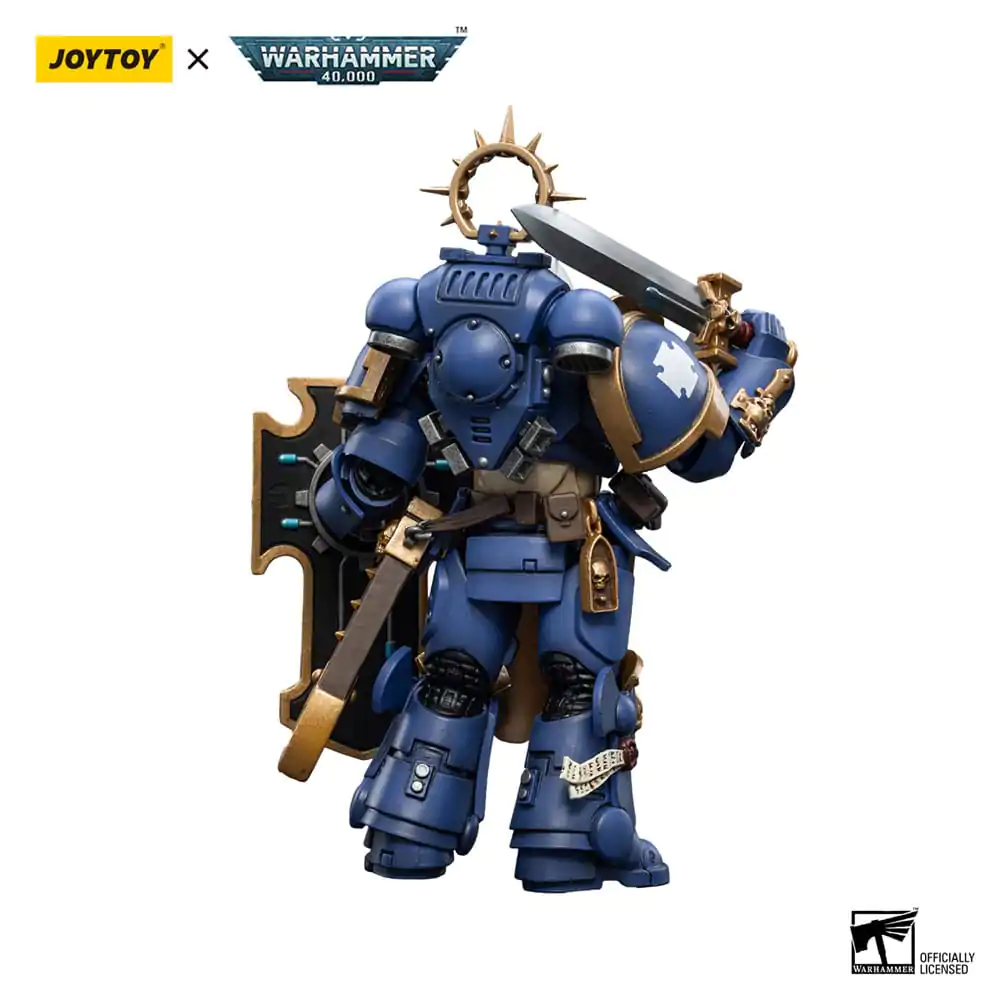 Warhammer 40k Actionfigur 1/18 Ultramarines Bladeguard Veteran 02 12 cm Produktfoto