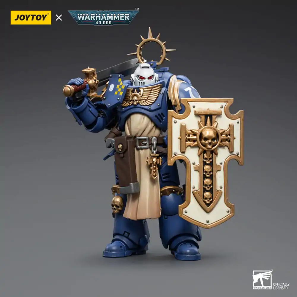 Warhammer 40k Actionfigur 1/18 Ultramarines Bladeguard Veteran 02 12 cm Produktfoto