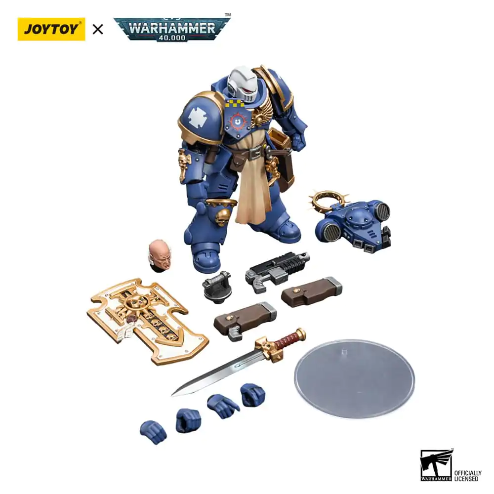 Warhammer 40k Actionfigur 1/18 Ultramarines Bladeguard Veteran 03 12 cm Produktfoto