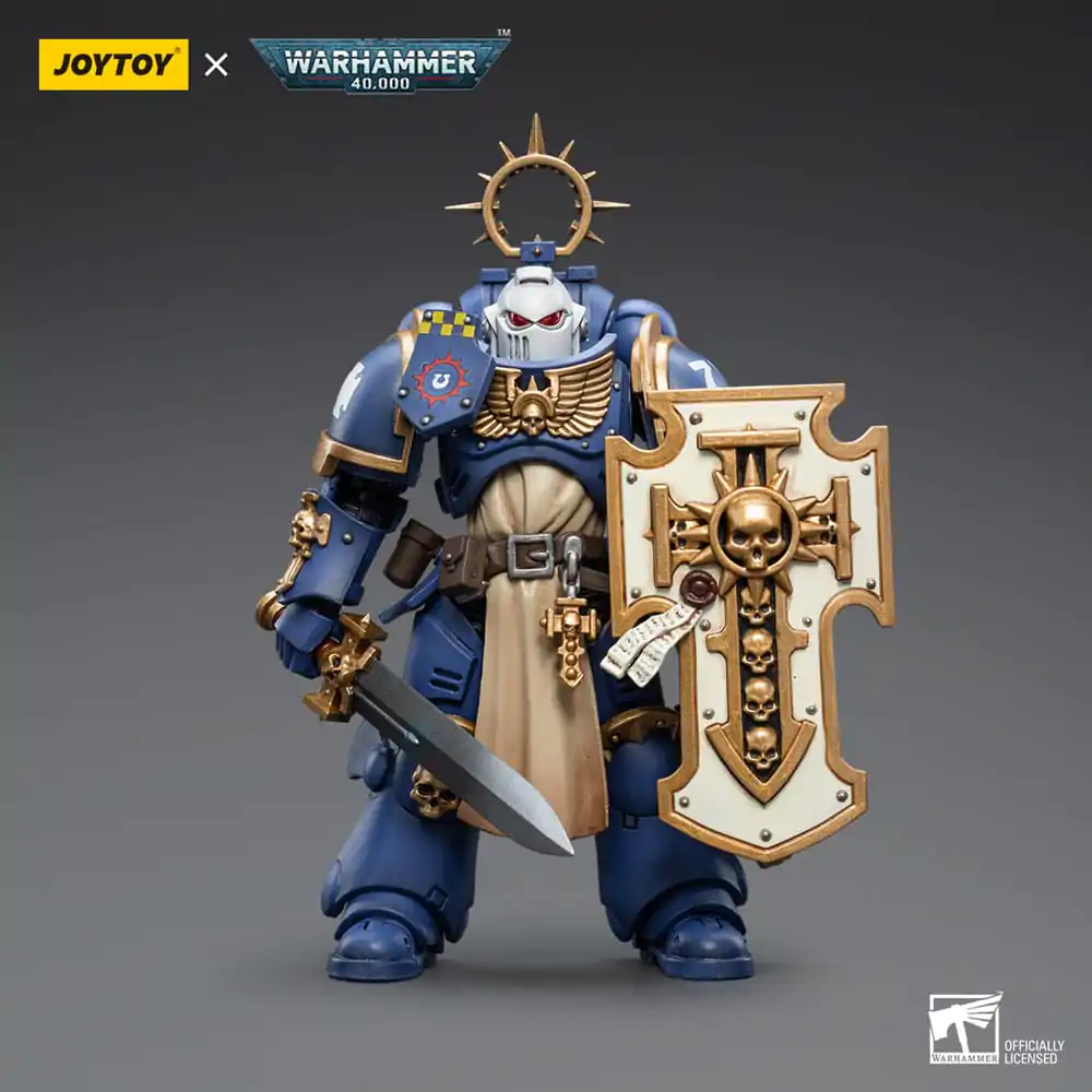 Warhammer 40k Actionfigur 1/18 Ultramarines Bladeguard Veteran 03 12 cm Produktfoto