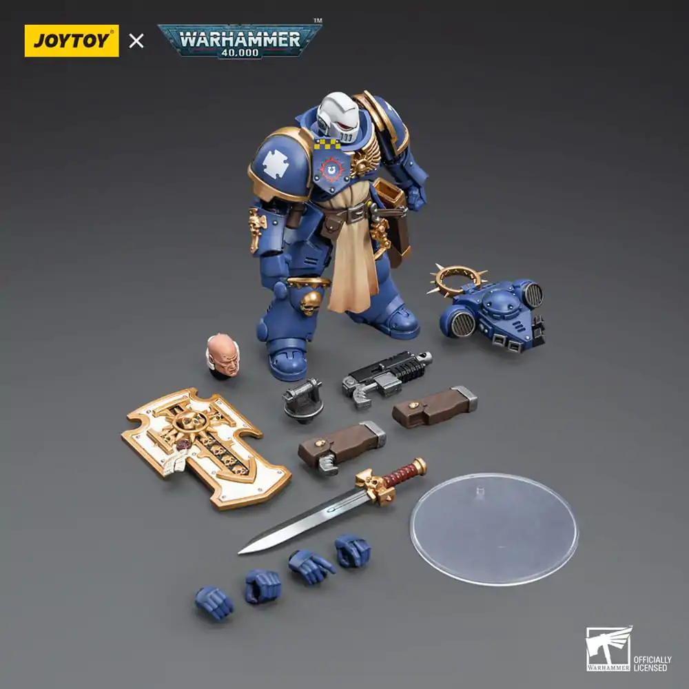 Warhammer 40k Actionfigur 1/18 Ultramarines Bladeguard Veteran 03 12 cm Produktfoto