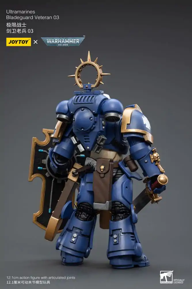 Warhammer 40k Actionfigur 1/18 Ultramarines Bladeguard Veteran 03 12 cm Produktfoto