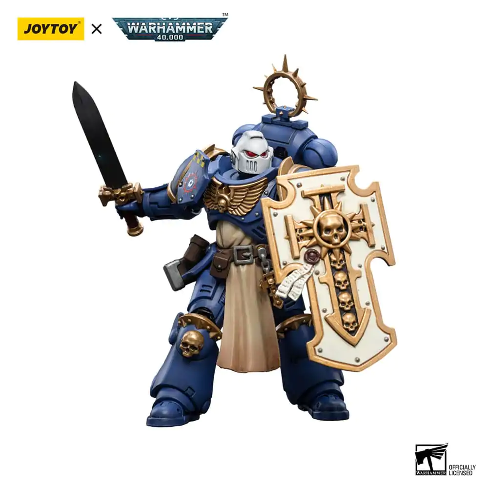 Warhammer 40k Actionfigur 1/18 Ultramarines Bladeguard Veteran 03 12 cm Produktfoto