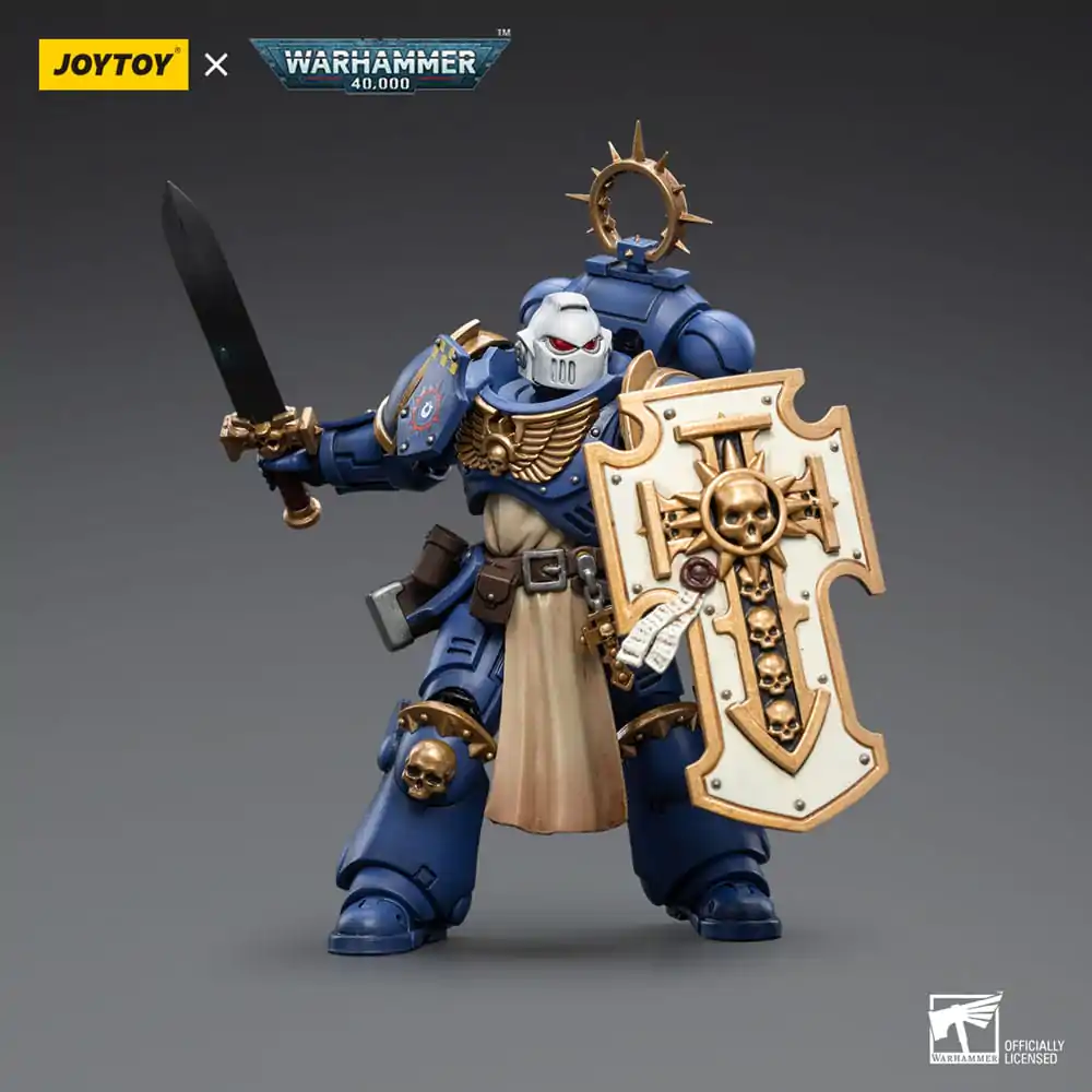 Warhammer 40k Actionfigur 1/18 Ultramarines Bladeguard Veteran 03 12 cm Produktfoto