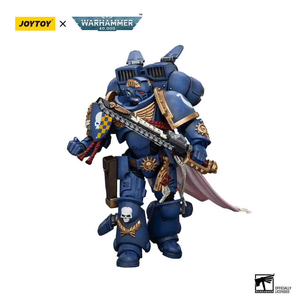 Warhammer 40k Actionfigur 1/18 Ultramarines Captain With Jump Pack 12 cm Produktfoto
