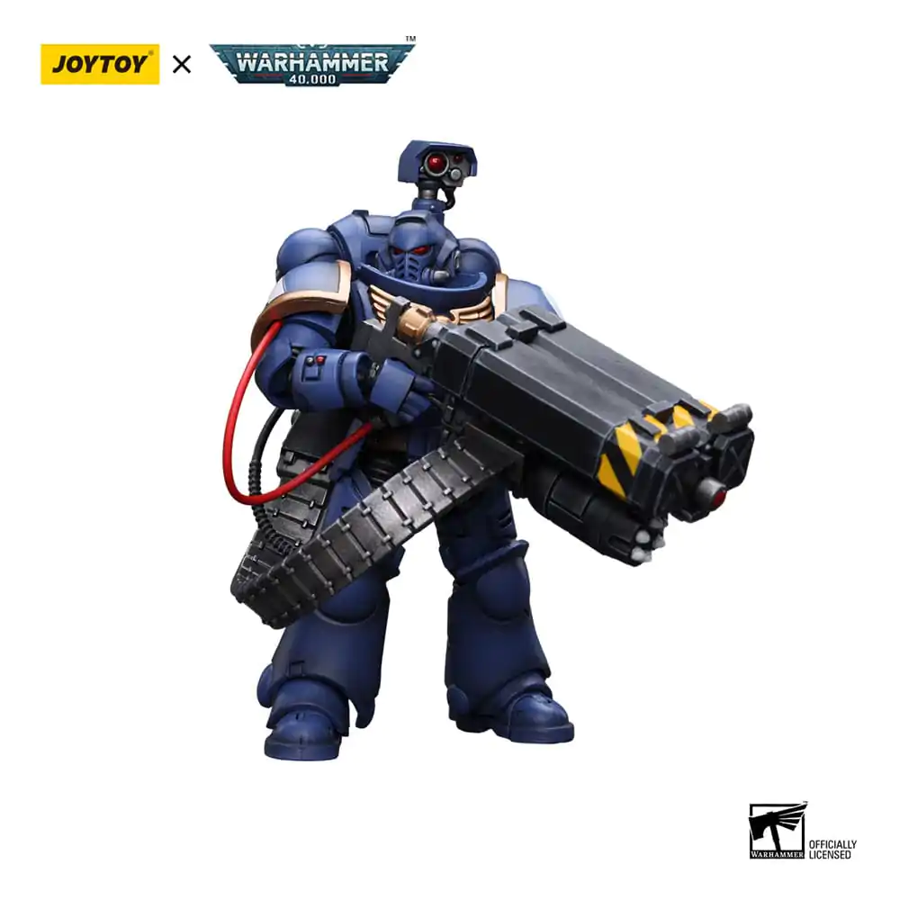 Warhammer 40k Actionfigur 1/18 Ultramarines Desolation Marine with Castellan Launcher (Superkrak) 12 cm termékfotó