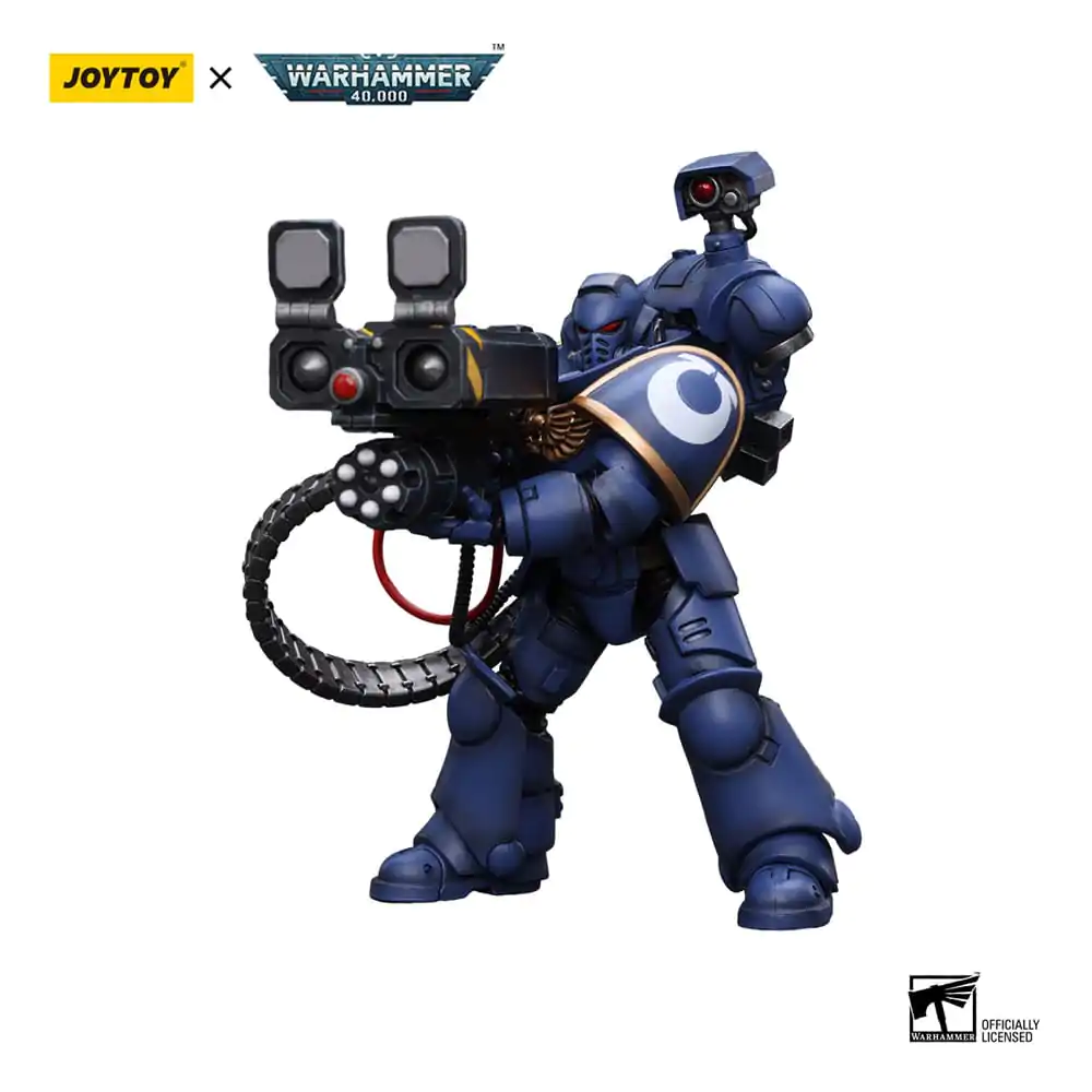 Warhammer 40k Actionfigur 1/18 Ultramarines Desolation Marine with Castellan Launcher (Superkrak) 12 cm termékfotó