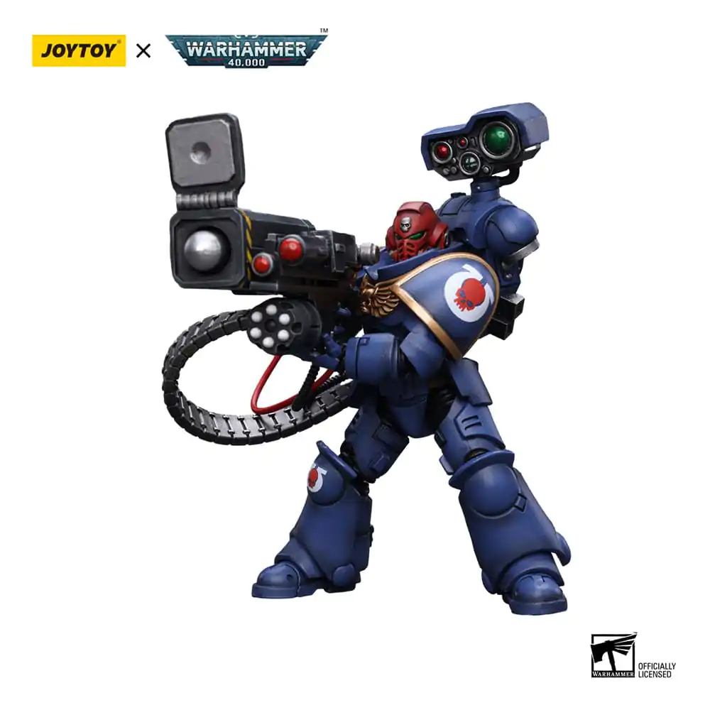 Warhammer 40k Actionfigur 1/18 Ultramarines Desolation Sergeant with Vengor Launcher 12 cm termékfotó