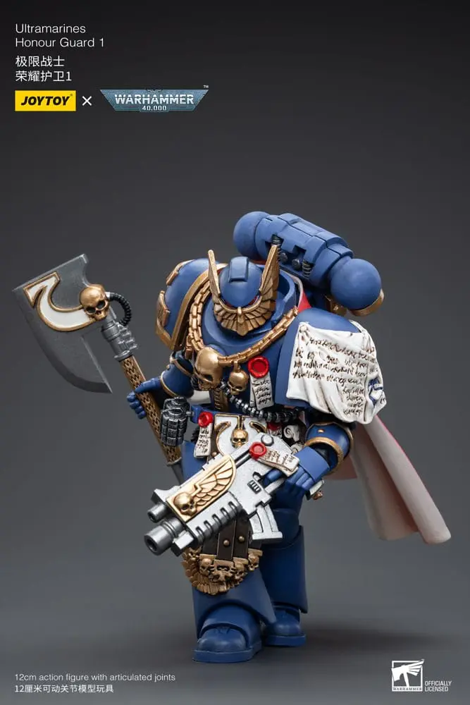 Warhammer 40k Actionfigur 1/18 Ultramarines Honour Guard 1 12 cm Produktfoto