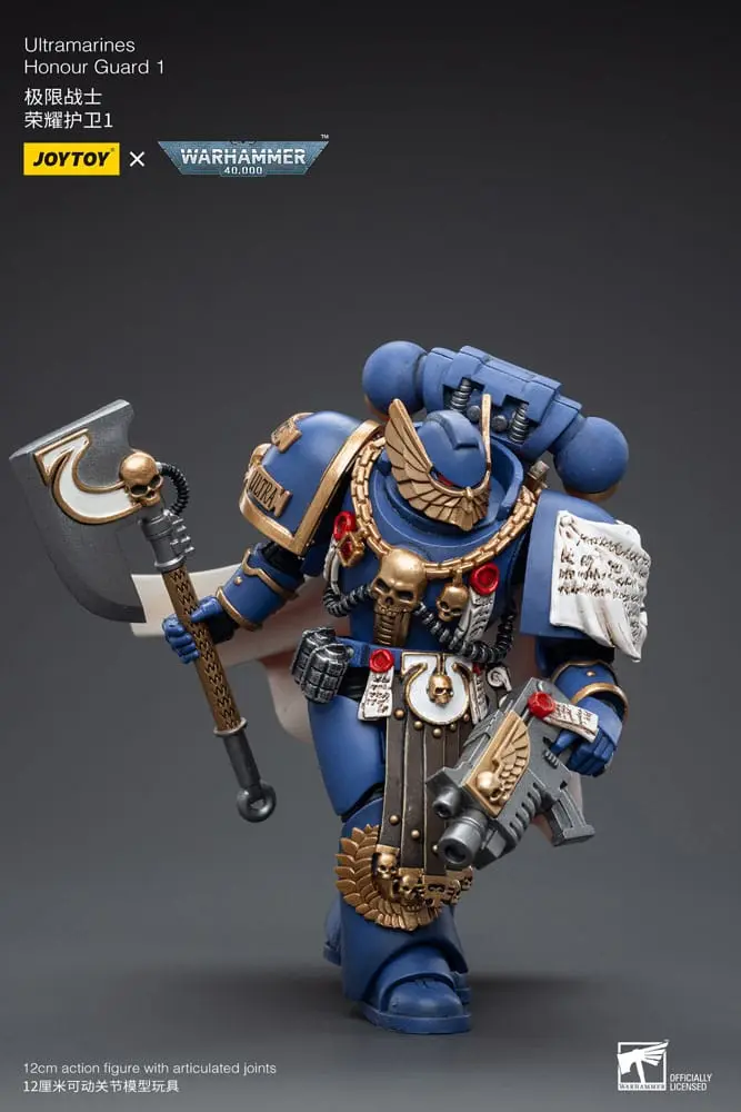 Warhammer 40k Actionfigur 1/18 Ultramarines Honour Guard 1 12 cm Produktfoto
