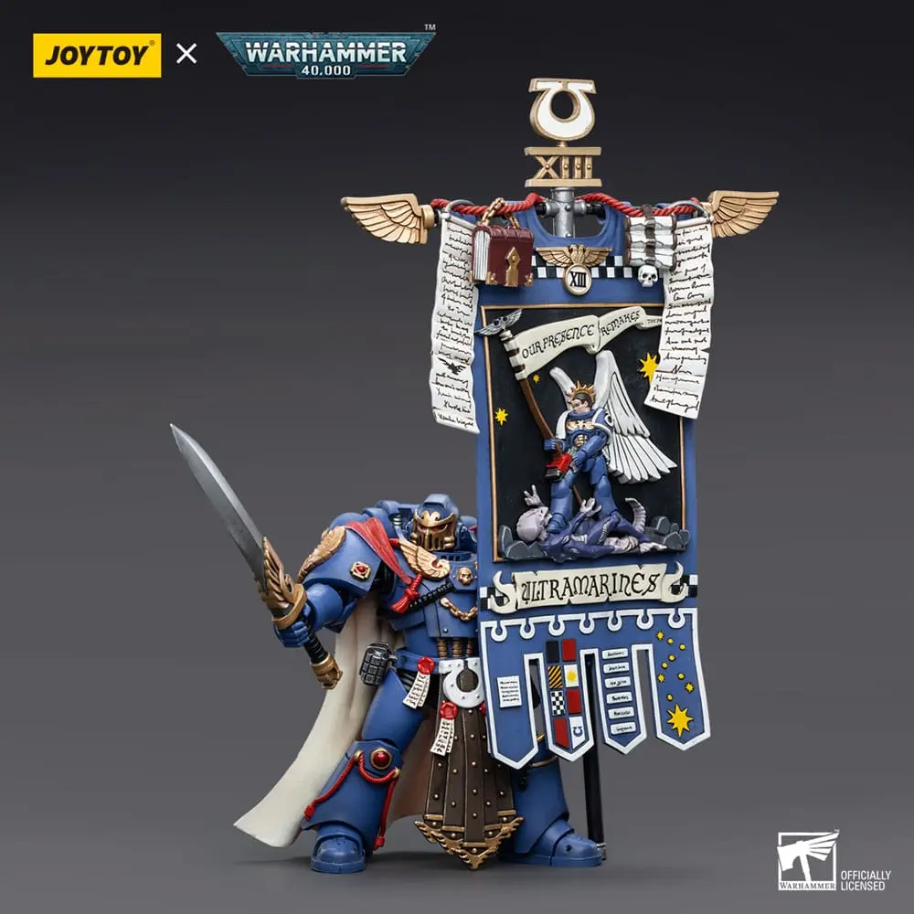 Warhammer 40k Actionfigur 1/18 Ultramarines Honour Guard Chapter Ancient 12 cm Produktfoto