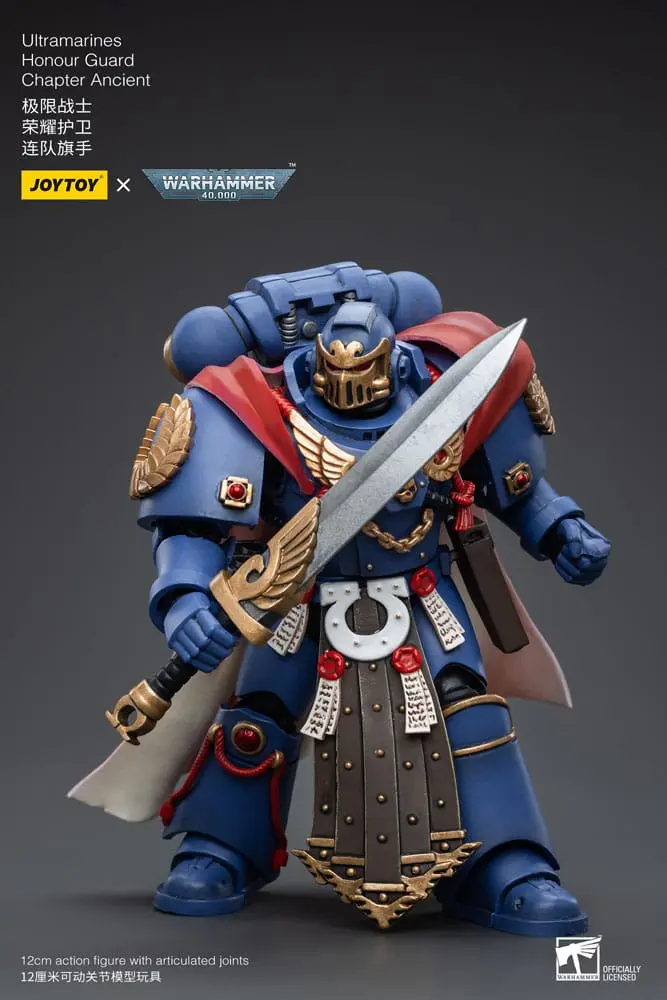 Warhammer 40k Actionfigur 1/18 Ultramarines Honour Guard Chapter Ancient 12 cm Produktfoto