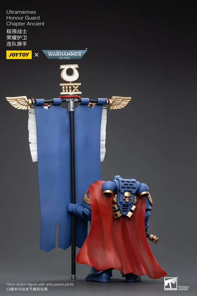 Warhammer 40k Actionfigur 1/18 Ultramarines Honour Guard Chapter Ancient 12 cm Produktfoto