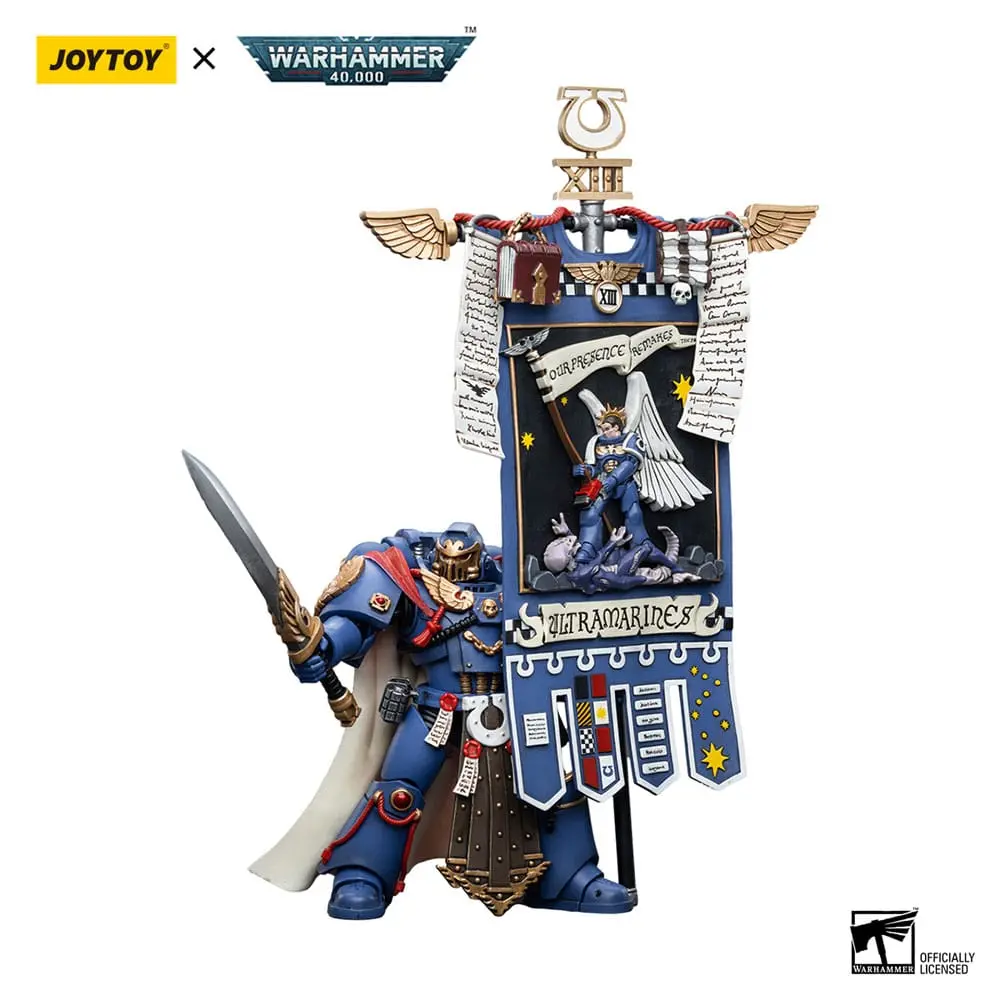 Warhammer 40k Actionfigur 1/18 Ultramarines Honour Guard Chapter Ancient 12 cm Produktfoto