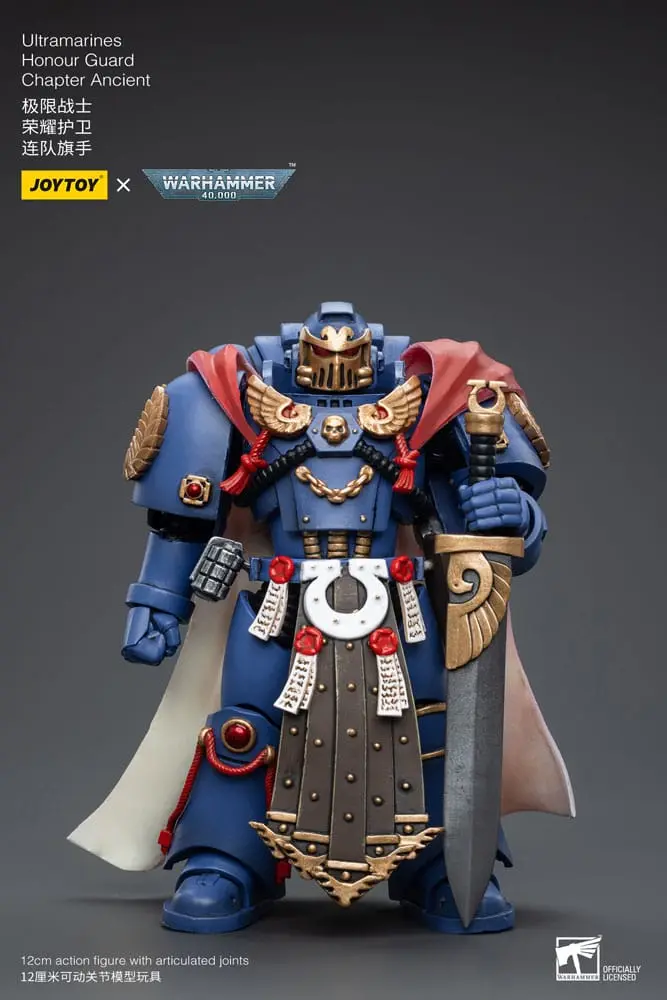 Warhammer 40k Actionfigur 1/18 Ultramarines Honour Guard Chapter Ancient 12 cm Produktfoto