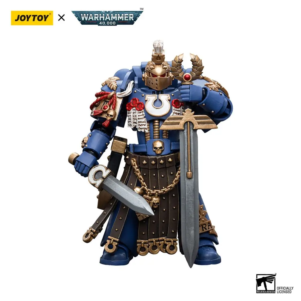 Warhammer 40k Actionfigur 1/18 Ultramarines Honour Guard Chapter Champion 12 cm termékfotó