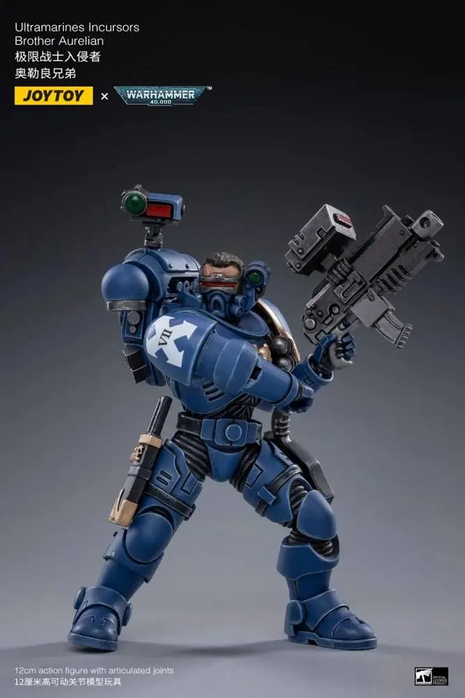 Warhammer 40k Actionfiguren 4er-Pack 1/18 Ultramarines Incursors 12 cm Produktfoto