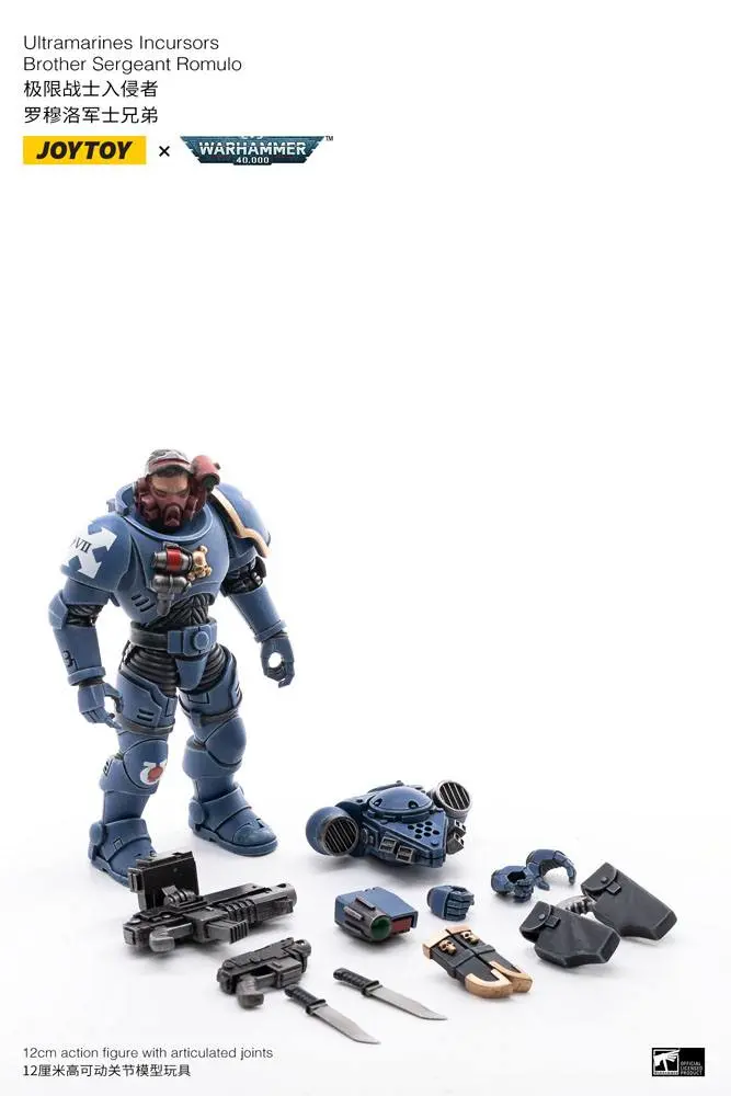 Warhammer 40k Actionfiguren 4er-Pack 1/18 Ultramarines Incursors 12 cm Produktfoto