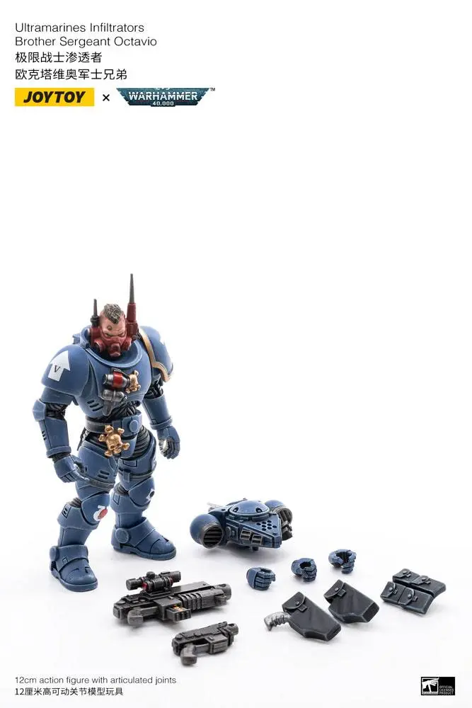 Warhammer 40k Actionfiguren 4er-Pack 1/18 Ultramarines Infiltrators 12 cm Produktfoto