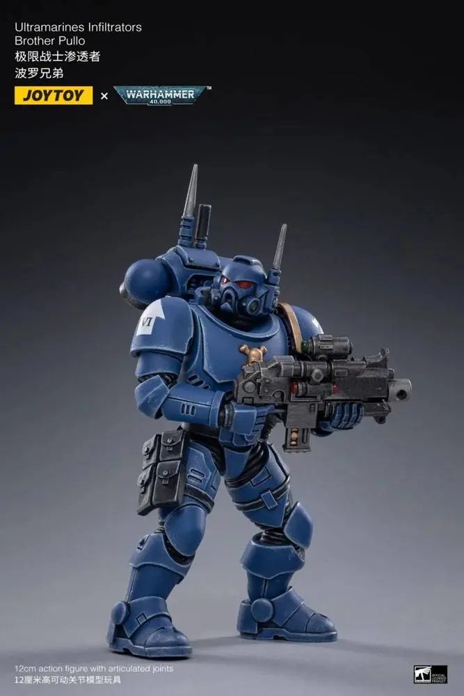 Warhammer 40k Actionfiguren 4er-Pack 1/18 Ultramarines Infiltrators 12 cm Produktfoto