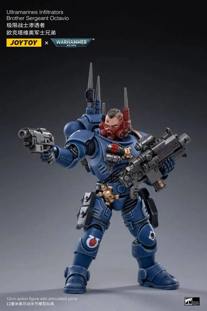 Warhammer 40k Actionfiguren 4er-Pack 1/18 Ultramarines Infiltrators 12 cm Produktfoto