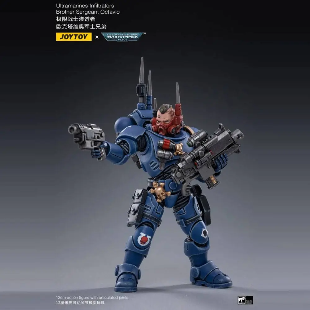 Warhammer 40k Actionfiguren 4er-Pack 1/18 Ultramarines Infiltrators 12 cm Produktfoto