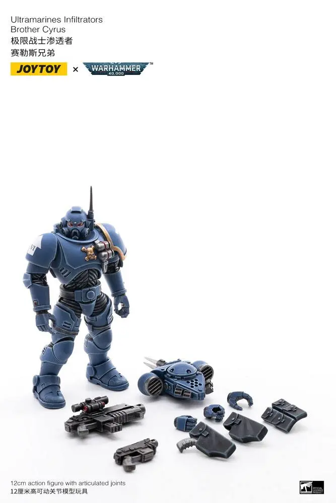 Warhammer 40k Actionfiguren 4er-Pack 1/18 Ultramarines Infiltrators 12 cm Produktfoto