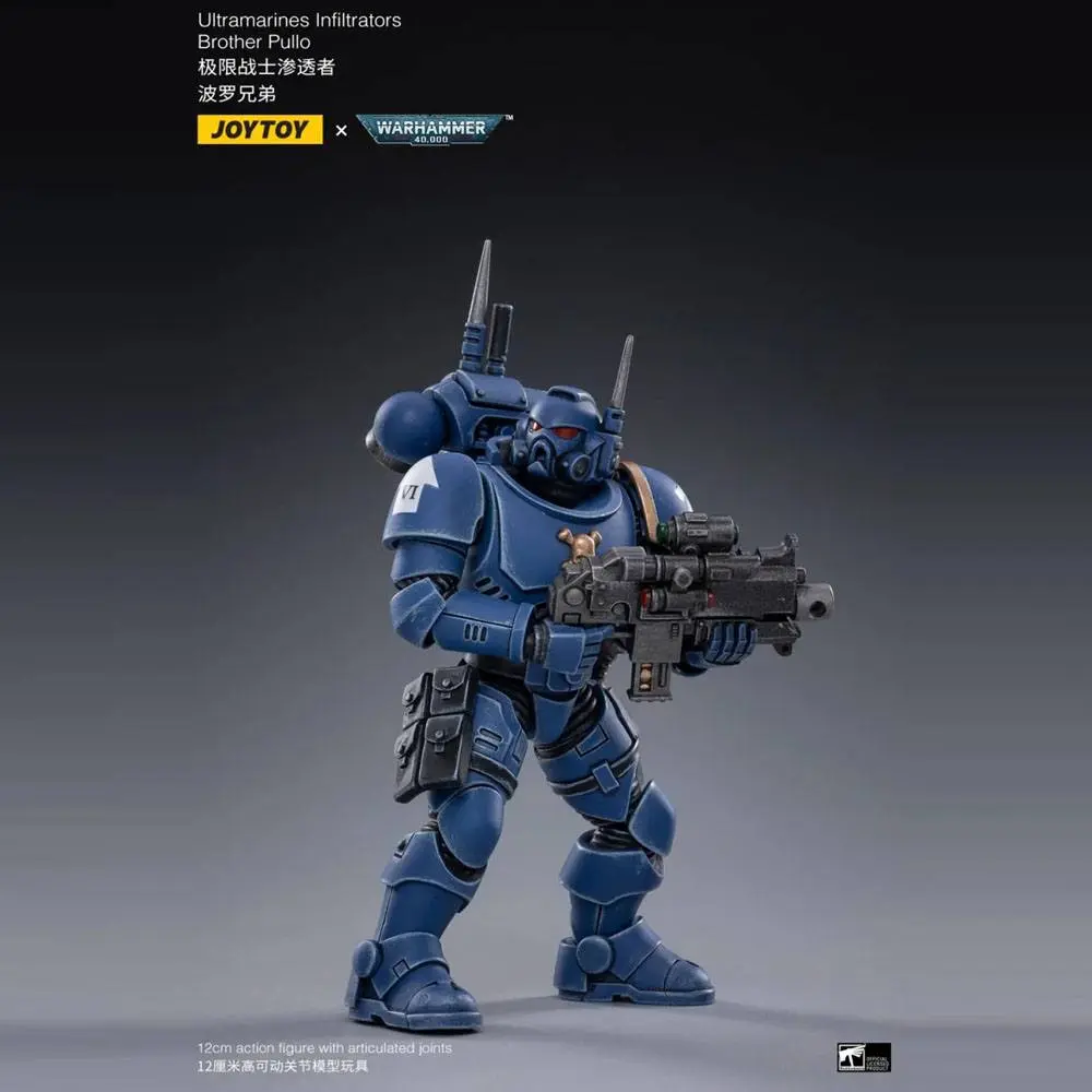 Warhammer 40k Actionfiguren 4er-Pack 1/18 Ultramarines Infiltrators 12 cm Produktfoto
