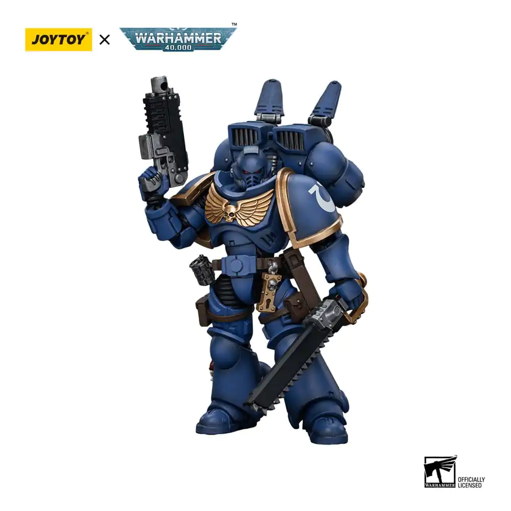 Warhammer 40k Actionfigur 1/18 Ultramarines Jump Pack Intercessors Intercessor 1 12 cm termékfotó