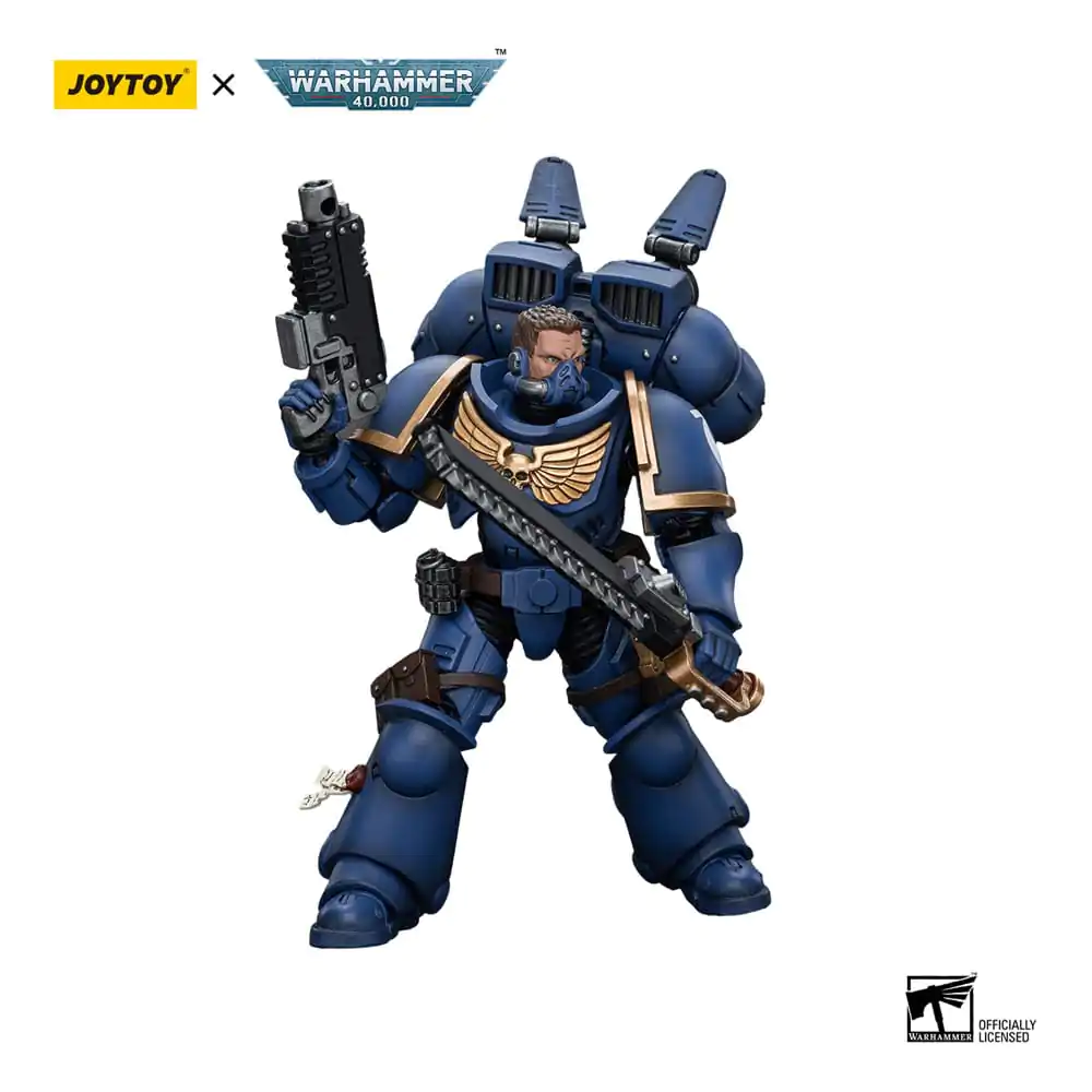 Warhammer 40k Actionfigur 1/18 Ultramarines Jump Pack Intercessors Intercessor 1 12 cm termékfotó