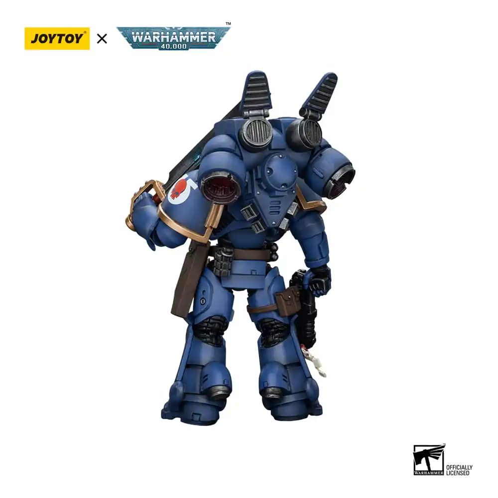 Warhammer 40k Actionfigur 1/18 Ultramarines Jump Pack Intercessors Sergeant With Plasma Pistol And Power Sword 12 cm termékfotó